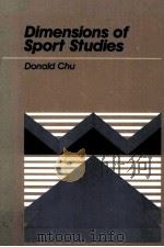DIMENSIONS OF SPORT STUDIES PDF电子版封面 0471085766