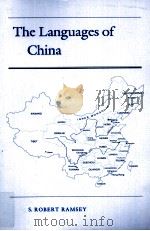 The Languages of China PDF电子版封面 069101468X