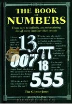 THE BOOK NUMBERS PDF电子版封面 0572033311