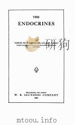 THE ENDOCRINES 1921 PDF电子版封面 SAMUEL WYLLIS BANDLER
