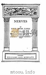 NERVES 1924 PDF电子版封面