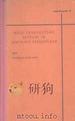 HIGH TEMPERATURE EFFECTS IN AIRCRAFT STRUCTURES（ PDF版）