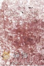 A TREATISE ON HYGIENE AND PUBLIC HEALTH THIRD EDITION（1917 PDF版）
