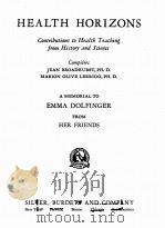 HEALTH HORIZONS（1931 PDF版）