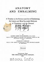 ANATOMY AND EMBALMING（1923 PDF版）