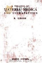 A TREATISE ON MATERIA MEDICA AND THERAPEUTICS EIGHTH EDITION 1920 PDF电子版封面
