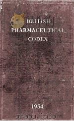 BRITISH PHARMACEUTICAL CODEX 1954（1954 PDF版）