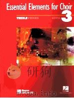ESSENTIAL ELEMENTS FOR CHOIR TREBLEVOICES  LEVEL 3（ PDF版）