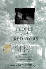 PEOPLE AND PREDATORS FROM CONFLICT TO COEXISTENCE PDF电子版封面 1559630833 NINA FASCIONE AIMEE DELACH M