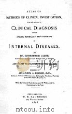 ATLAS OF METHODS OF CLINICAL INVESTIGATION 1898 PDF电子版封面