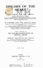 DISEASES OF THE HEART SECOND EDITION 1922 PDF电子版封面 JOHN COWAN AND W.T. RITCHIE