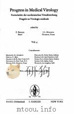 PROGRESS IN MEDICAL VIROLOGY VOLUME 4（1962 PDF版）