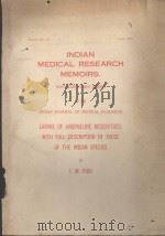 INDIAN MEDICAL RESEARCH MEMOIRS PDF电子版封面 I.M. PURI