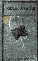 SPECIAL REPORT ON DISEASES OF CATTLE REVISED EDITION 1923 PDF电子版封面