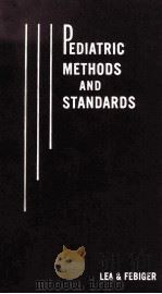 PEDIATRIC METHODS AND STANDARDS THIRD EDITION（1958 PDF版）