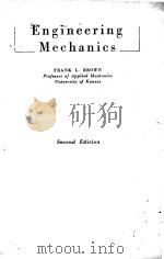ENGINEERING MECHANICS SECOND EDITION PDF电子版封面 FRANK L. BROWN