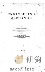 ENGINEERING MECHANICS SECOND EDITION 1940 PDF电子版封面 S. TIMOSHENKO AND D.H. YOUNG
