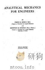 ANALYTICAL MECHANICS FOR ENGINEERS THIRD EDITION PDF电子版封面