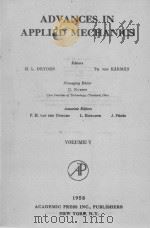 ADVANCES IN APPLIED MECHANICS VOLUME V（1958 PDF版）