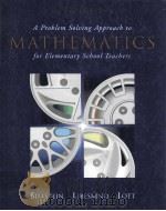 A PROBLEM SOLVING APPROACH TO MATHEMATICS FOR ELEMENTARY SCHOOL TEACHERS SIXTH EDITION PDF电子版封面 0201566494 RICK BILLSTEIN,SHLOMO LIBESKIN