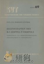 EIGENSCHAFTEN DES R-C-DOPPEL-T-VIERPOLS 1953 PDF电子版封面