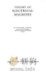 THEORY OF ELECTRICAL MACHINES（1958 PDF版）