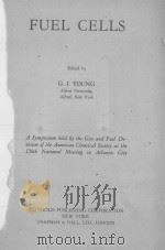 FUEL CELLS（1960 PDF版）