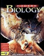 MODERN BIOLOGY PDF电子版封面 0030565413 ALBERT TOWLE著