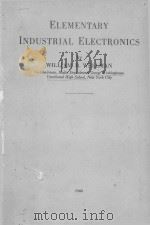 ELEMENTARY INDUSTRIAL ELECTRONICS（1948 PDF版）
