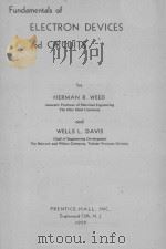 FUNDAMENTALS OF ELECTRON DEVICES AND CIRCUITS（1959 PDF版）