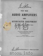 POST WAR AUDIO AMPLIFIERS AND ASSOCIATED EQUIPMENT AA-1（ PDF版）