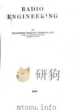 RADIO ENGINEERING（1945 PDF版）