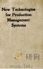NEW TECHNOLOGIES FOR PRODUCTION MANAGEMENT SYSTEMS（ PDF版）