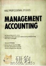 MANAGEMENT ACCOUNTING M&E PROFESSIONAL STUDIES PDF电子版封面