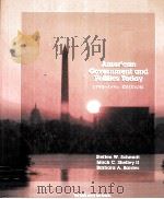 AMERICAN GOVERNMENT AND POLITICS TODAY:1995-1996 EDITION PDF电子版封面 0314043926 STEFFEN W.SCHMIDT MACK C.SHELL