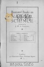 ILLUSTRATED BOOKS ON NATURAL SCIENCE PDF电子版封面