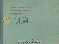SATELLITE MOTIONS ABOUT AN OBLATE PLANET 1960 PDF电子版封面
