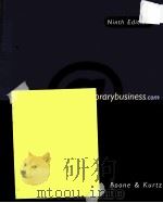 CONTERNPORARY BUSINESS NINTH EDITION PDF电子版封面 0030224721 LOUIS E.BOONE DAVID L.KURTZ著