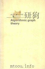 ALGORITHMIC GRAPH THEORY PDF电子版封面 0521288819 ALAN GIBBONS