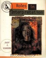 ROLES IN INTERPRETATION FOURTH EDITION PDF电子版封面 0697327310 JUDY E.YORDON