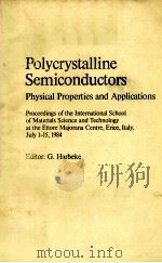 POLYCRYSTALLINE SEMICONDUCTORS（ PDF版）