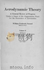 AERODYNAMIC THEORY VOLUME Ⅱ（ PDF版）