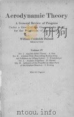 AERODYNAMIC THEORY VOLUME Ⅳ（ PDF版）