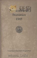 AGRICULTURAL STATISTICS 1945 1945 PDF电子版封面