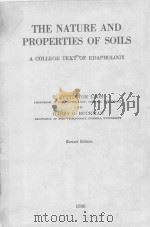 THE NATURE AND PROPERTIES OF SOILS（1930 PDF版）