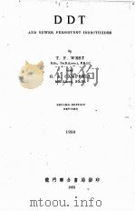 DDT AND NEWER PERSISTENT INSECTICIDES SECOND EDITION（1951 PDF版）
