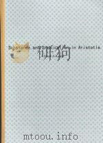 SUBSTANCE AND PREDICATION IN ARISTOTLE（1991 PDF版）