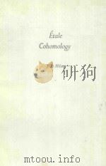 ETALE COHOMOLOGY PDF电子版封面 J.S.MILNE