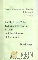 EXTERIOR DIFFERENTIAL SYSTEMS AND THE CALCULUS OF VARIATIONS（ PDF版）