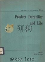 PRODUCT DURABILITY AND LIFE PDF电子版封面 T.ROBERT SHIVES AND WILLIAM A.